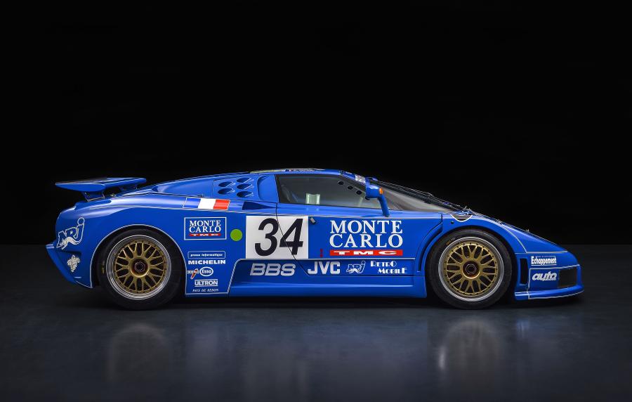  Bugatti EB110 SS LM 1994 года  (фото 3 из 30)